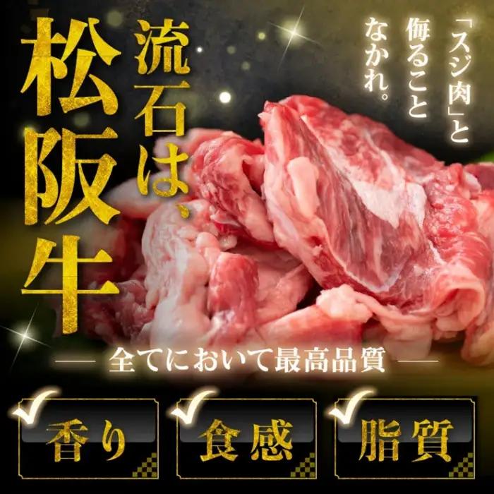 松阪牛すじ肉 600g [ 松阪牛 ] / 1-440