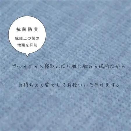 カーペット 日本製 抗菌防臭 ペット対応 ビオラ 261×261cm 江戸間 4.5畳 ブルー【1518737】