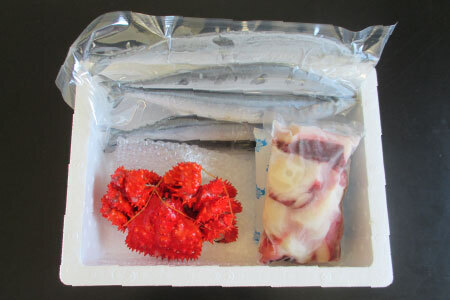 【北海道根室産】花咲かに・たこ・さんまセット A-19012