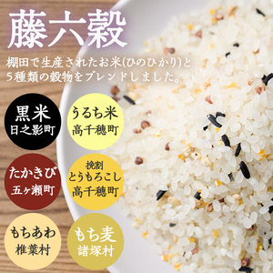 藤六穀(計3袋)【TT004】【一般社団法人 ツーリズム高千穂郷】