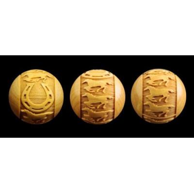 ふるさと納税 和泉市 万事が馬九(うまく)行く柘植の九頭の左馬・紳士のブレスレット |  | 02