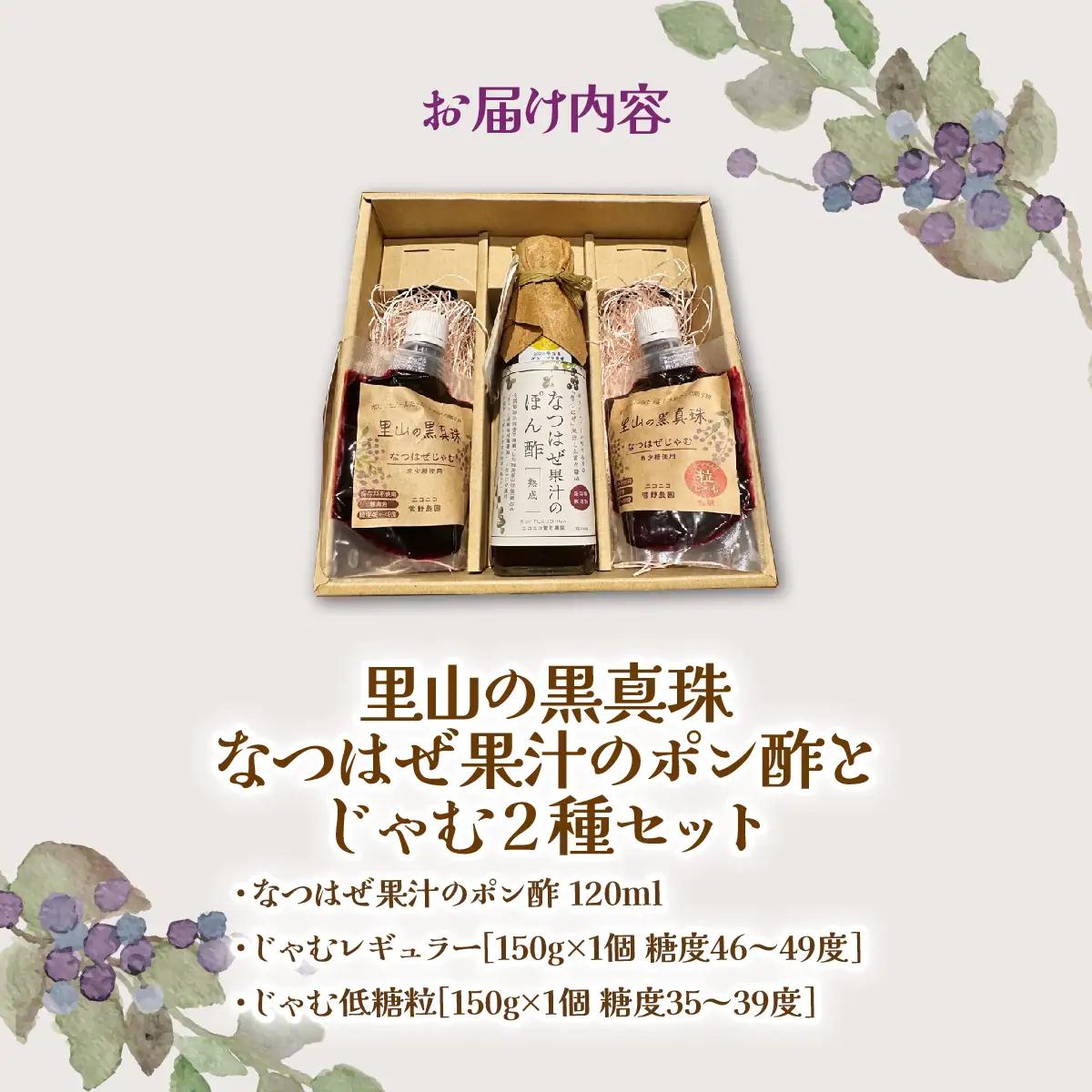 【ジャパン・フード・セレクション グランプリ受賞！】なつはぜ果汁のポン酢120mlとじゃむ150g×2種 ITTAA007