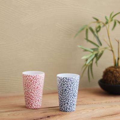 ふるさと納税 土岐市 【美濃焼】CHITOSE スリム カップ ペアセット |  | 01