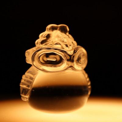 ふるさと納税 山梨県 【縄文アクセサリーDo_goods】透明の輝き「水晶ピュアどぐりん」ミニオブジェ 700-001 |  | 02