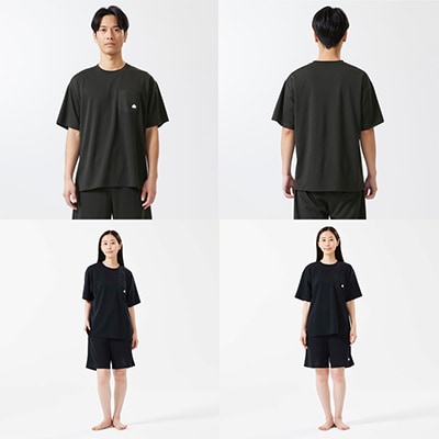LBL　ボディリカバリーTシャツ L ブラック 就寝時におすすめリカバリーウエア!　35503712【1667131】