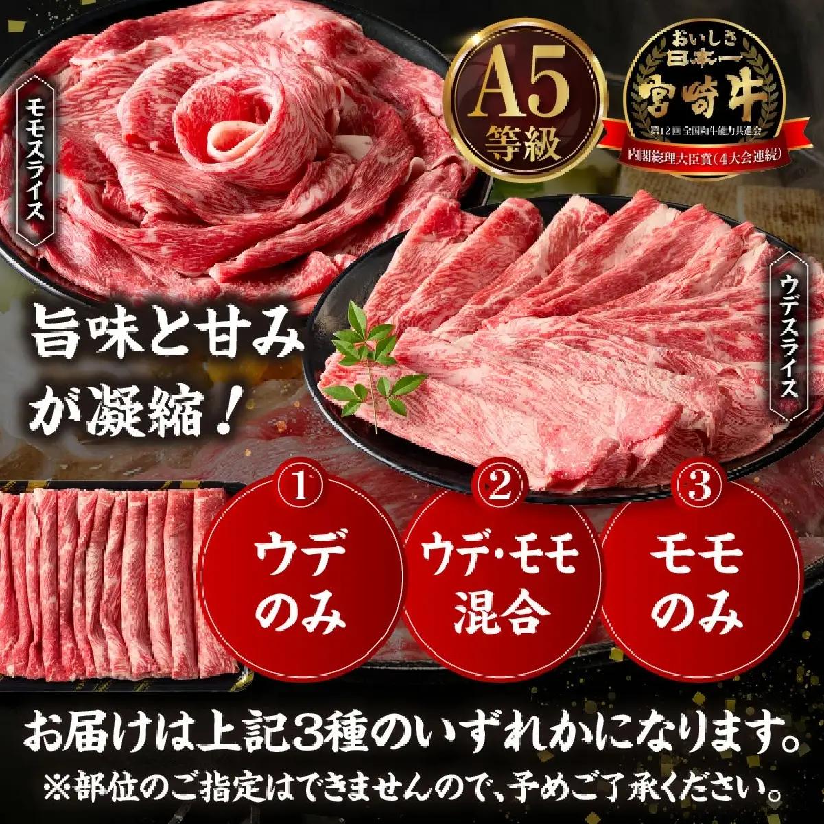 宮崎牛 すき焼き スライス 500g