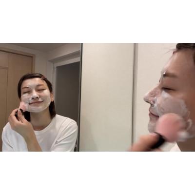 ふるさと納税 熊野町 熊野筆　喜筆　【男女兼用】ハート洗顔ブラシペアセット |  | 02