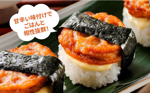 赤鶏「みつせ鶏」レンコンはさみ焼き 4袋（175g 計6個 / 1袋）【ヨコオフーズ】 [FAE033]