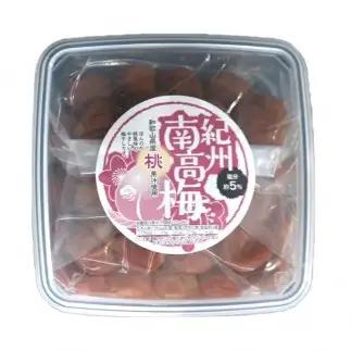 紀州南高梅 桃風味梅干 500g ご家庭用【US28】