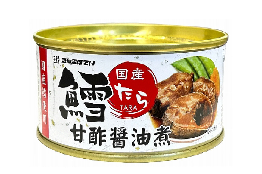 タラ 缶詰 鱈 甘酢醤油煮 170g 24缶 [気仙沼市物産振興協会 宮城県 気仙沼市 20565105] たら 長期保存可能 非常食  国産