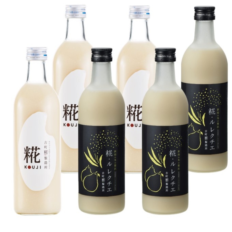 ＜古町糀製造所＞季節の甘酒6本セット（冬）