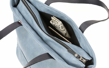 トートバッグ VYE-4805（BU） ＜ブルー＞