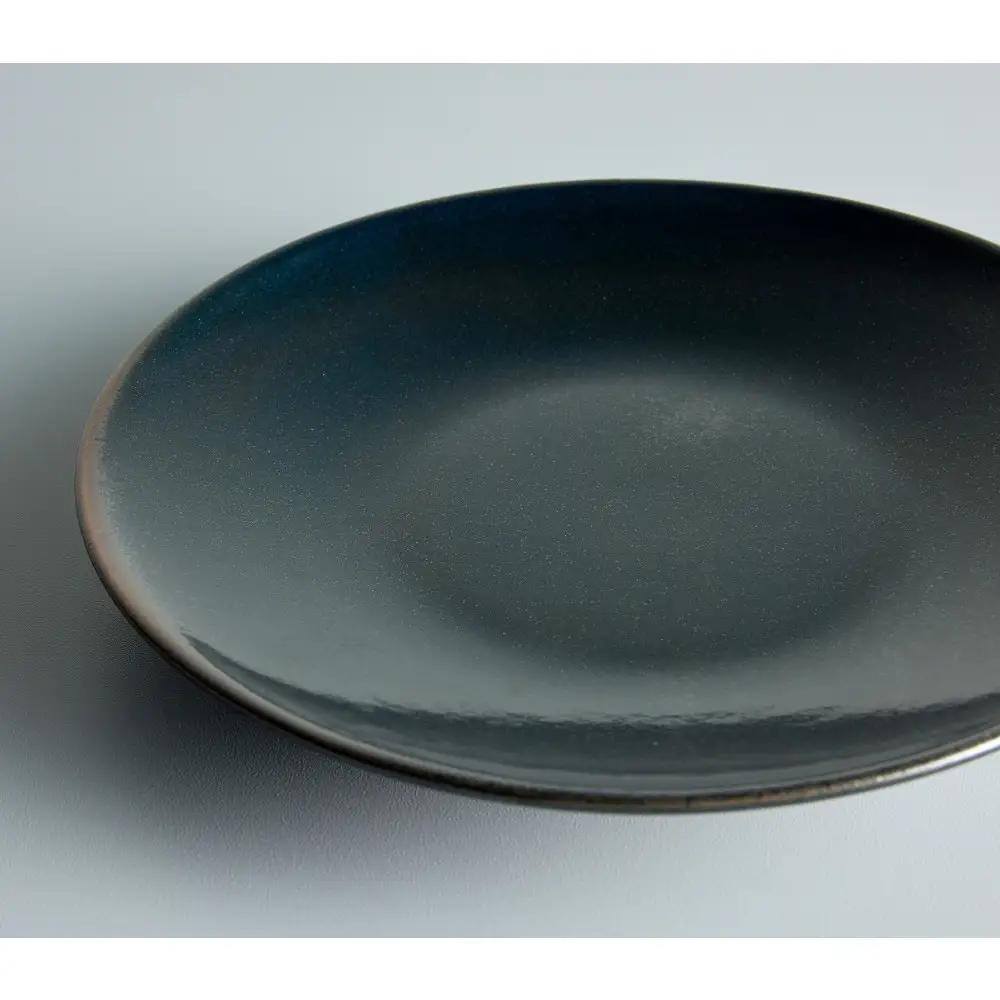 Tableware Flat Plateペアセット21cm 藍墨