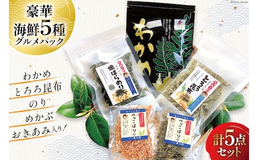 
										
										海藻 詰め合わせ 海藻イチオシパック 塩蔵わかめ 80g×1 とろろ昆布 25g×1 焼ばらのり 7g×1 べっこばり 2種 (パリパリめかぶ5g 香りおきあみ8g) [たみこの海パック 宮城県 南三陸町 30ae0021] ワカメ 海苔 ノリ 乾燥
									