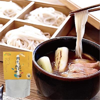 ふるさと納税 久喜市 <つむぎや> 新小麦うどん 7袋入り、肉汁うどんのおつゆ 1袋入り |  | 02