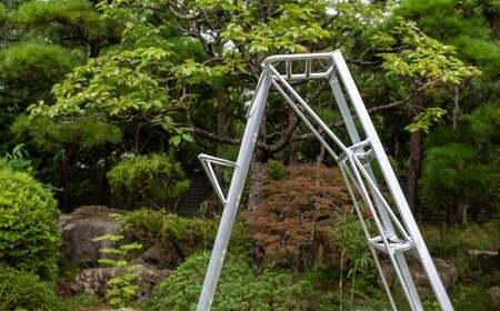 アルミ製 脚立 三脚 150 (長さ150㎝×幅95㎝(底部幅))  ライトステップSE-5 岩手県 北上市 N0083 三協製作所