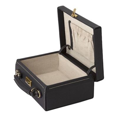 ふるさと納税 豊岡市 豊岡鞄　豆アタッシュケース　ドイツシュリンク　ブラック |  | 02