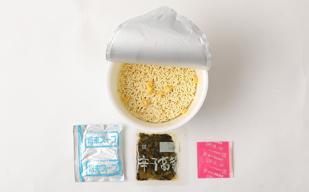 九州産高菜ラーメンとんこつ味カップ