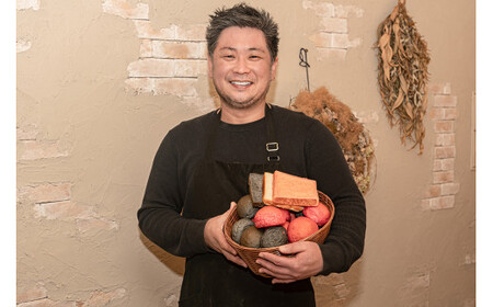 【定期便/12ヶ月】小野寺シェフの手作り3色パン バンズ12個 A 岩手県北上市　アリーブ J0039