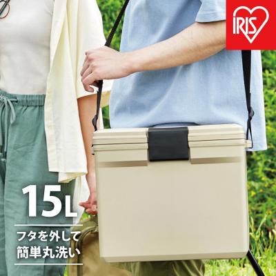 ふるさと納税 角田市 クーラーボックスCL-15ベージュ