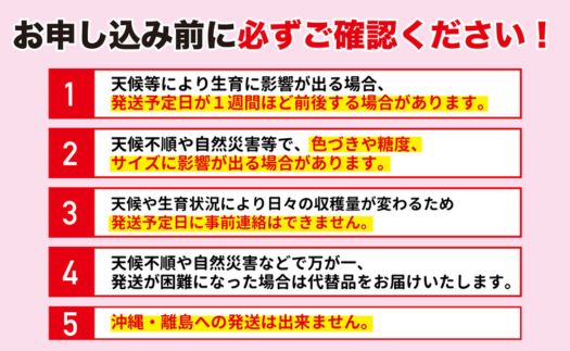 No.2768福島のフルーツ定期便３種【2025年発送】