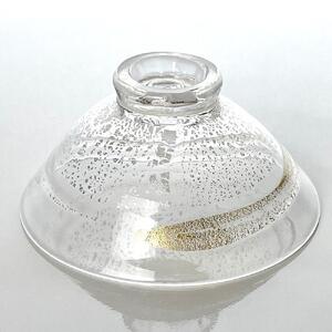  ガラス抹茶碗（抹茶茶碗・金と銀）| 抹茶 抹茶