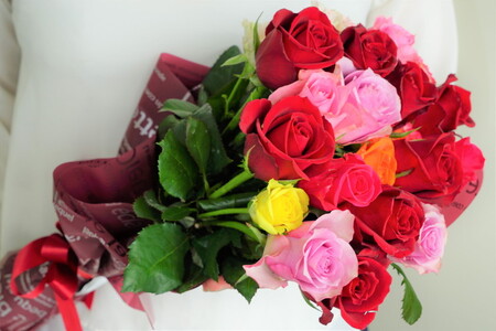 生産農家直送！大輪のバラ花束15本セット_AL03 ※沖縄・離島への配送不可 贈答用/プレゼント/ギフト/薔薇/産地直送/自分へのご褒美