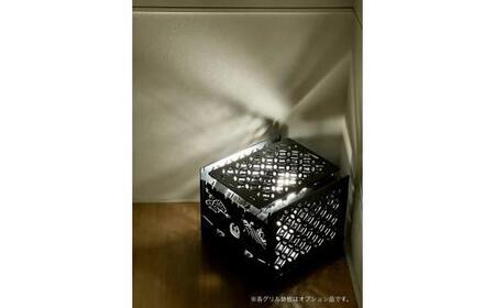 焚火BOX 和柄 焚き火 焚火調理 間接照明　3WAY焚火BOX和柄【T188-001】