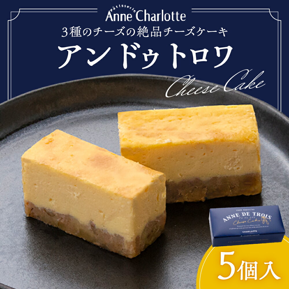 【ふるさと納税】 チーズケーキ ケーキ 5個入 デザート スイーツ お菓子 洋菓子 個包装 お取り寄せ おかし 菓子 手土産 お土産 北海道 札幌市