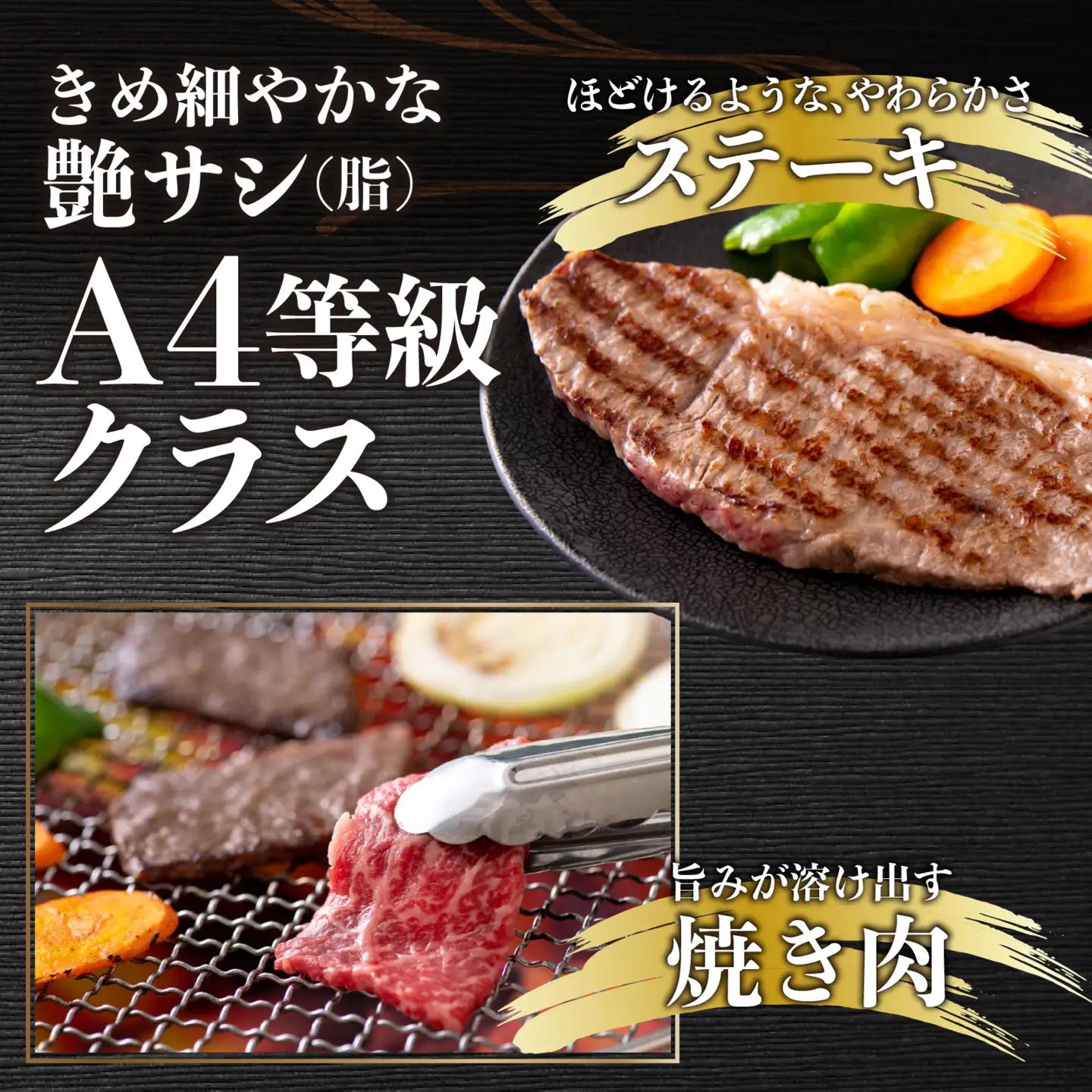 【12回定期便】A4等級 肉 食べ比べ 450g以上｜肉 若狭牛