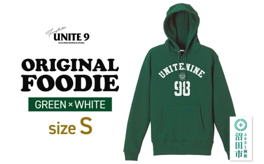 ORIGINAL FOODIE GREEN×WHITE ／ S FUN工房UNITE9