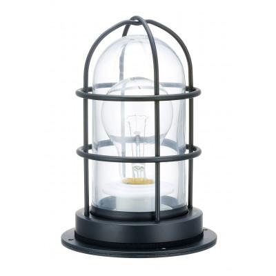 ふるさと納税 山県市 マリンランプ「Qデッキ【ブラック】LED付」