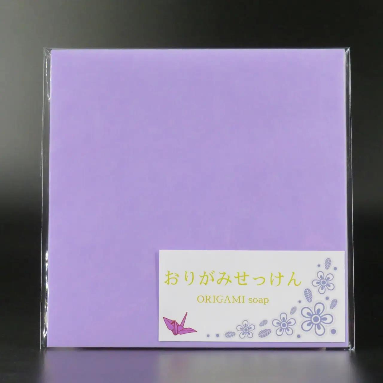 おりがみせっけん（10枚）6個セット 石鹸 せっけん ハンドソープ 携帯石鹸 折り紙 おりがみ J-117