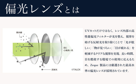 Zeque（ゼクー）偏光サングラス Devon（デヴォン）F-1989 クリアブラック / トゥルービュー - スポーツから日常まで、スタイリッシュに目を守る。