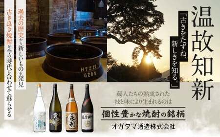 オガタマ酒造厳選飲み比べセット 各300ml（鉄幹・鉄幹黒・紅鉄幹・蛮酒の杯・鉄馬） 25度 芋焼酎 鹿児島 AS-8113