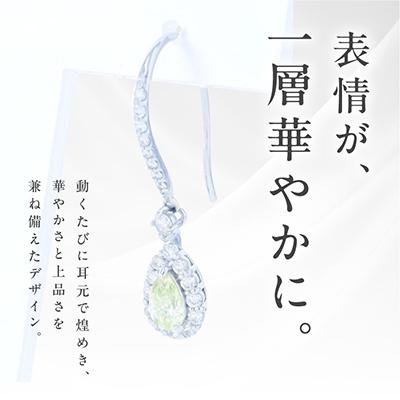 ふるさと納税 泉佐野市 ARC-EN-CIEL PTダイヤピアス(計0.77ct)【鑑別書付き】 |  | 01
