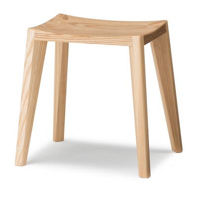 ふるさと納税 旭川市 【2025年5月上旬発送】旭川家具　WOWの【WEDGEスツール】　エゾアッシュ_03204 | 