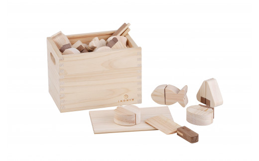 
                  国産檜 おもちゃ IKONIH／アイコニー 食材セット
                