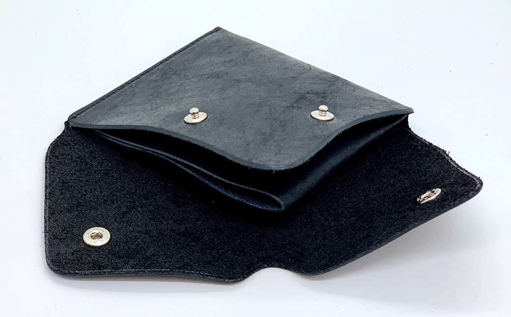 渋沢栄一翁 コンパクト財布 （ ブラック ）