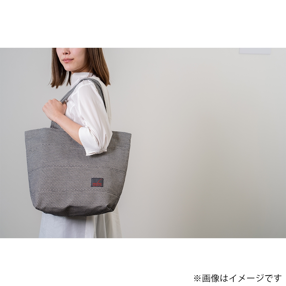 三河木綿刺し子織バッグsasiccoトート40消防刺子