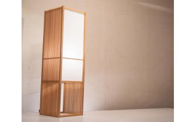 【照明／国産杉】スタンドライト『調Ｌ shirabe-L』　A525