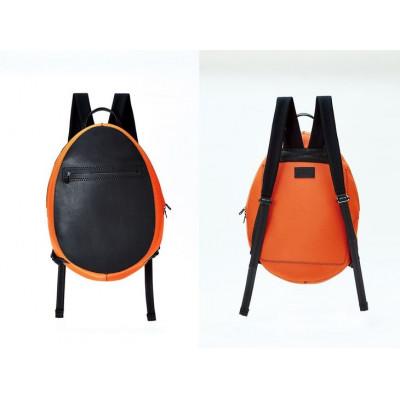 ふるさと納税 香芝市 こだわりの逸品「ネオプレンレザーバックパック」<オレンジ>
