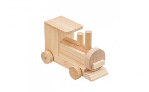 ＭＯＣＣＯ　木の工作キット＜機関車＞木製玩具  木のおもちゃ 対象年齢６歳から