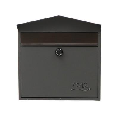 ふるさと納税 小野市 壁掛けポスト Moil(モイル) 【ダークグレー】　1台