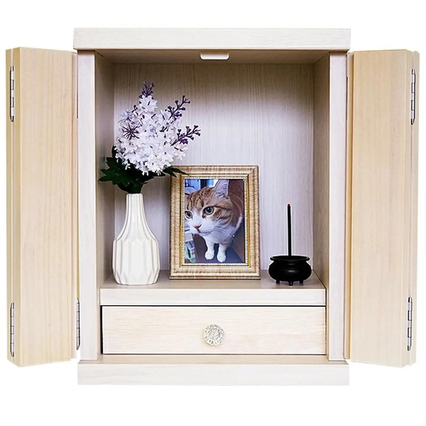 メモリアルボックス虹M（4枚戸）【諸富家具】：B550-001