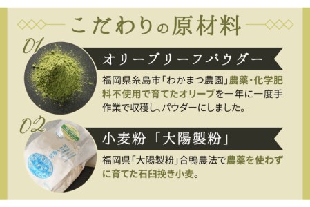 オリーブリーフ ロールケーキ1本《糸島》【わかまつ農園】[AHB012] 有機農家が手作りした「オリーブリーフ ロールケーキ」