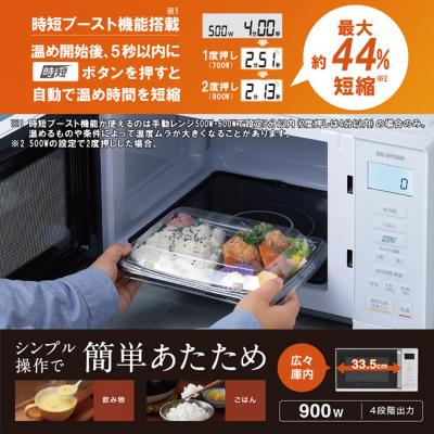 ふるさと納税 大河原町 電子レンジ 単機能 アイリスオーヤマ 22L IMB-F2202-W ホワイト[53751259] |  | 03