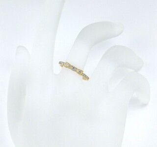 K18 ダイヤモンド リボン リング　GR10007