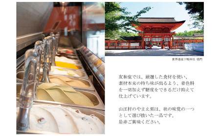 やまえ栗 ジェラート 10個 友和堂 《10月上旬-12月中旬頃出荷》 熊本県 球磨郡 山江村 スイーツ お菓子 洋菓子 アイス 栗 くり