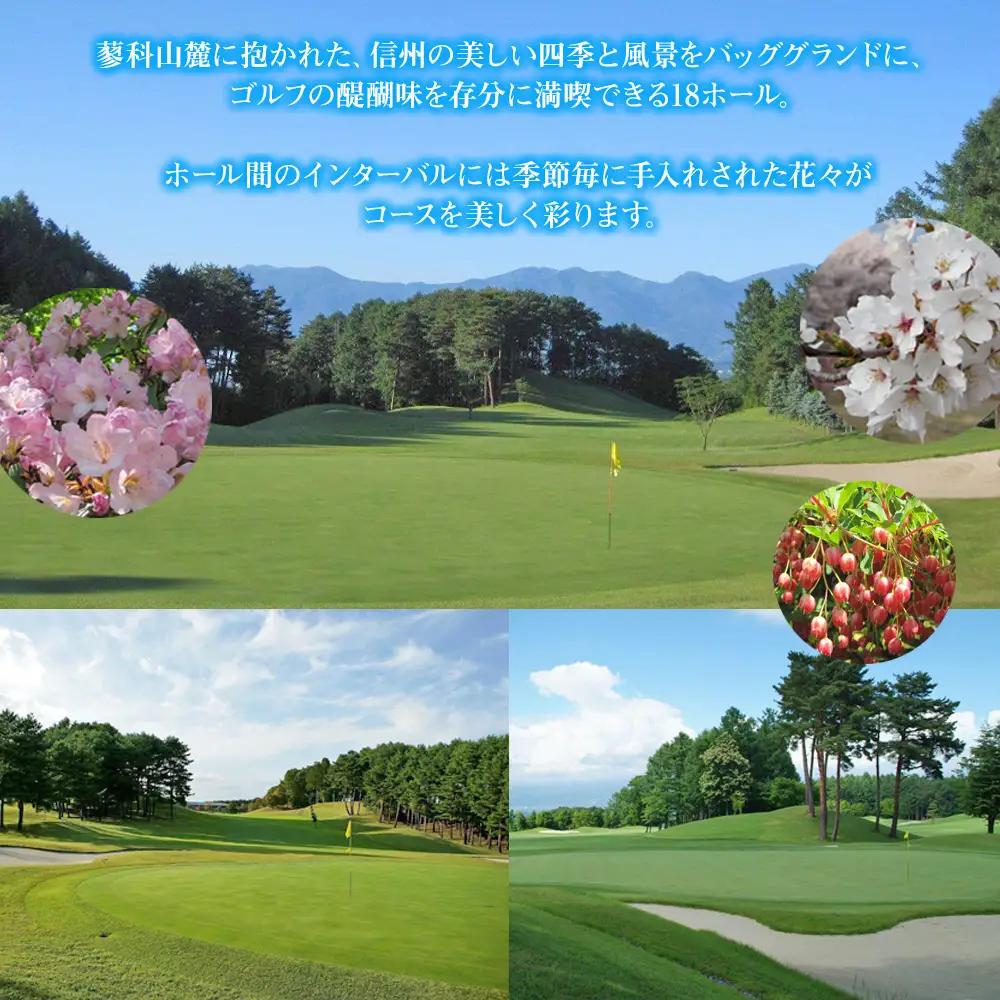 立科ゴルフ倶楽部　ゴルフ場利用補助券9枚